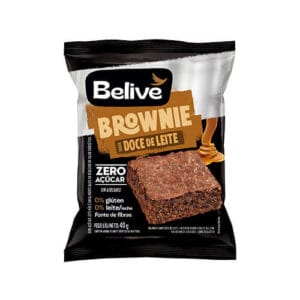 Brownie Zero Açúcar Doce de Leite Caixa com 10 un de 40g