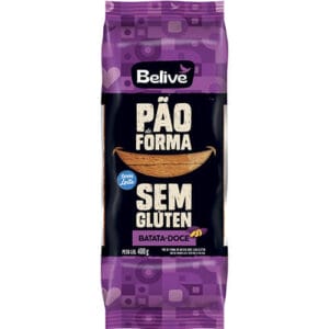 Pão de Forma Batata Doce Sem Glúten 400g