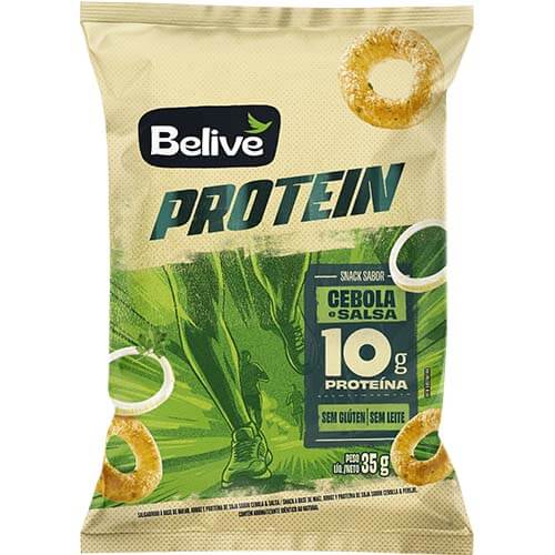 Snacks Protein Sem Glúten Cebola e Salsa 35g