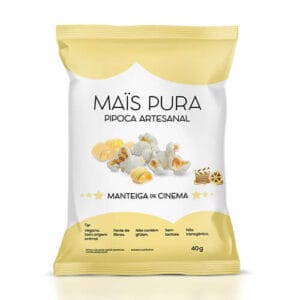 Pipoca Artesanal Manteiga de Cinema 40g