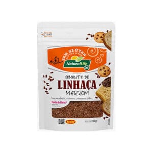 Semente de Linhaça Marron Sem Glúten 200g