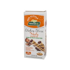 Tubes Free Nut´s Creme de Avelã e Cacau Sem Glúten 50g