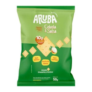 Biscoito Snack Proteico Cebola e Salsa Sem Glúten 50g